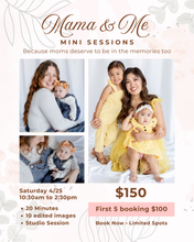Load image into Gallery viewer, Mama and Me Mini Session
