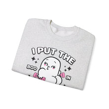Load image into Gallery viewer, BOO-ty Ghost Crewneck Sweatshirt