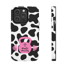 Load image into Gallery viewer, Cow Print & Kettlebell Tough Phone Cases, Case-Mate