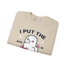 Load image into Gallery viewer, BOO-ty Ghost Crewneck Sweatshirt