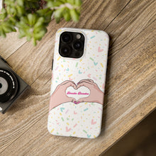 Load image into Gallery viewer, Hand Heart BB -Tough Phone Cases