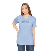 Load image into Gallery viewer, Gray Barbell BB Logo Tee
