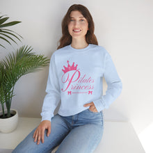 Load image into Gallery viewer, Pilates Princess Crewneck Sweatshirt - Workout Apparel, Gift for Her, Fitness Fashion, Exercise Clothing, Pilates Lover