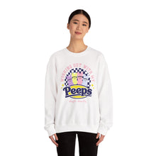 Load image into Gallery viewer, Working Out With My Peeps Crewneck Sweatshirt - Fun & Cozy Fitness Apparel