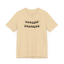 Load image into Gallery viewer, BB String lights Kettlebell Tee - Holiday Fitness Shirt for Gym Lovers