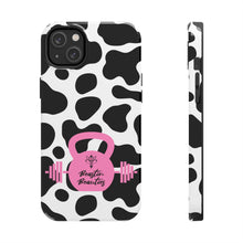 Load image into Gallery viewer, Cow Print & Kettlebell Tough Phone Cases, Case-Mate