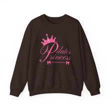 Load image into Gallery viewer, Pilates Princess Crewneck Sweatshirt - Workout Apparel, Gift for Her, Fitness Fashion, Exercise Clothing, Pilates Lover