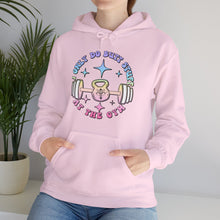Load image into Gallery viewer, I Only do Butt Stuff at the Gym Hooded Sweatshirt