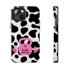 Load image into Gallery viewer, Cow Print & Kettlebell Tough Phone Cases, Case-Mate