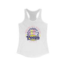 Load image into Gallery viewer, Fun Workout Tank Top - 'Working Out With My Peeps' Racerback