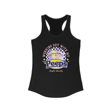 Load image into Gallery viewer, Fun Workout Tank Top - 'Working Out With My Peeps' Racerback