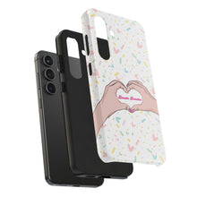 Load image into Gallery viewer, Hand Heart BB -Tough Phone Cases