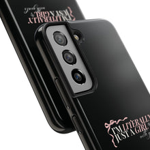 Load image into Gallery viewer, Just a girl with Goals-Tough Phone Cases