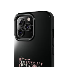 Load image into Gallery viewer, Just a girl with Goals-Tough Phone Cases