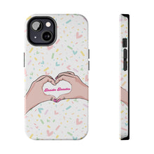 Load image into Gallery viewer, Hand Heart BB -Tough Phone Cases