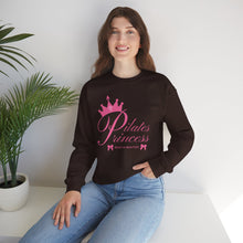 Load image into Gallery viewer, Pilates Princess Crewneck Sweatshirt - Workout Apparel, Gift for Her, Fitness Fashion, Exercise Clothing, Pilates Lover