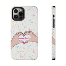 Load image into Gallery viewer, Hand Heart BB -Tough Phone Cases