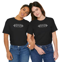 Load image into Gallery viewer, Gray Barbell BB Logo Tee