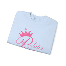 Load image into Gallery viewer, Pilates Princess Crewneck Sweatshirt - Workout Apparel, Gift for Her, Fitness Fashion, Exercise Clothing, Pilates Lover