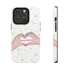 Load image into Gallery viewer, Hand Heart BB -Tough Phone Cases