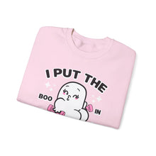 Load image into Gallery viewer, BOO-ty Ghost Crewneck Sweatshirt