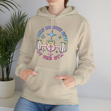 Load image into Gallery viewer, I Only do Butt Stuff at the Gym Hooded Sweatshirt