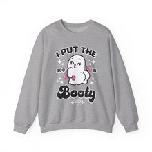 Load image into Gallery viewer, BOO-ty Ghost Crewneck Sweatshirt