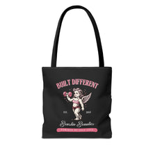 Load image into Gallery viewer, Built Different Tote Bag