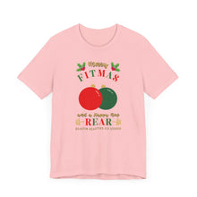Load image into Gallery viewer, Merry Fitmas Ornaments Unisex Tee - Holiday Fitness Shirt for Gym Lovers