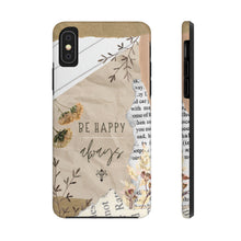 Load image into Gallery viewer, Be Happy Always Tough Phone Cases, Case-Mate