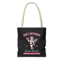 Load image into Gallery viewer, Built Different Tote Bag