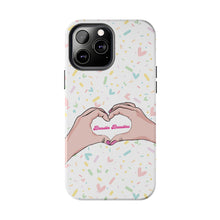 Load image into Gallery viewer, Hand Heart BB -Tough Phone Cases