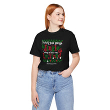 Load image into Gallery viewer, Jingle Jam Tee – “Probably Just Gonna Jingle Some of the Way… I’m Tired”