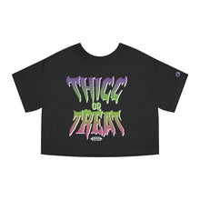 Load image into Gallery viewer, Thicc or Treat Cropped Tee
