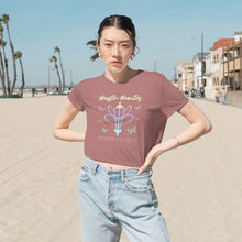 Load image into Gallery viewer, Butterfly Dreams Cropped Tee