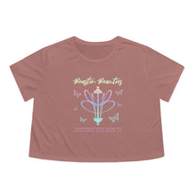 Load image into Gallery viewer, Butterfly Dreams Cropped Tee