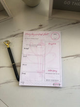 Load image into Gallery viewer, Daily Accountability Tear Off Notepad