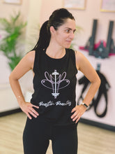 Load image into Gallery viewer, Beastin Beauties Logo Muscle Tank