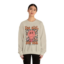 Load image into Gallery viewer, Yes Girl You Can Crewneck Sweatshirt
