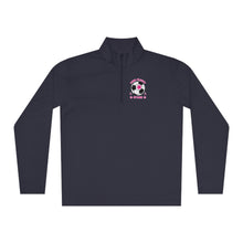 Load image into Gallery viewer, Pink fluffy stars Unisex Quarter-Zip Pullover
