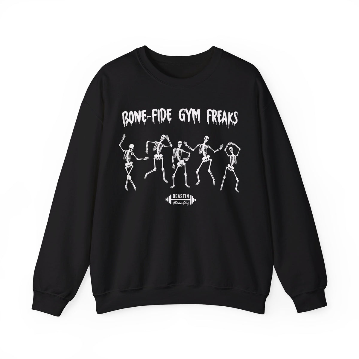 BONE-fied Gym Freaks Crewneck Sweatshirt