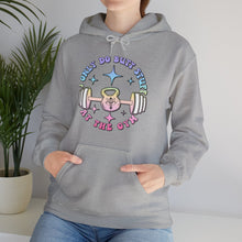 Load image into Gallery viewer, I Only do Butt Stuff at the Gym Hooded Sweatshirt
