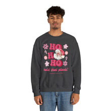 Load image into Gallery viewer, Ho Ho Ho Hold that plank Crewneck Sweatshirt
