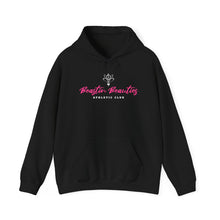 Load image into Gallery viewer, Beastin Beauties Athletic Club Hoodie — Pink Script Fitness Sweatshirt
