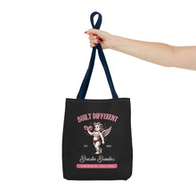 Load image into Gallery viewer, Built Different Tote Bag
