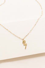 Load image into Gallery viewer, La Vie En Rose Charm Necklace
