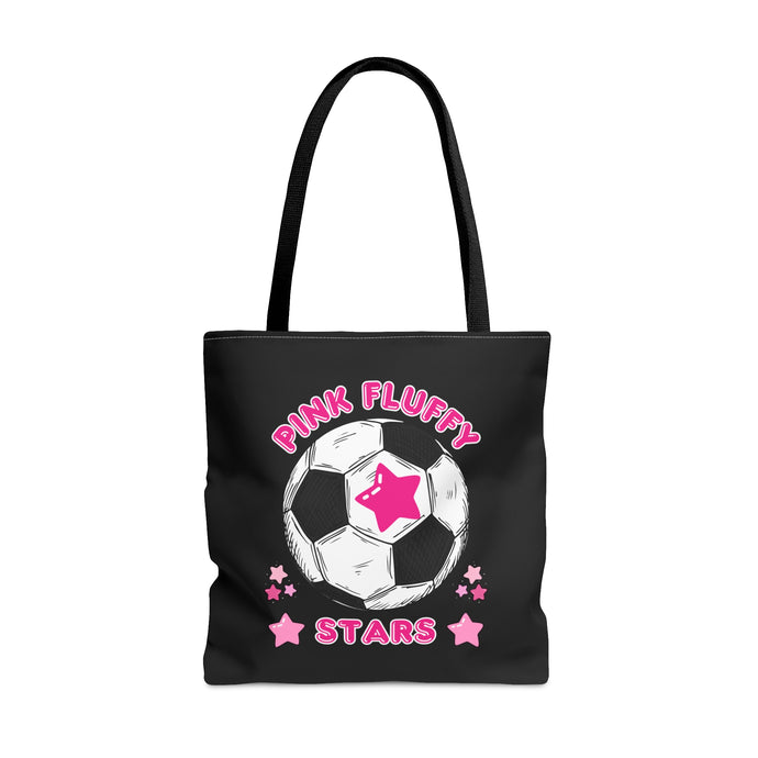 Pink Fluffy Stars Tote Bag