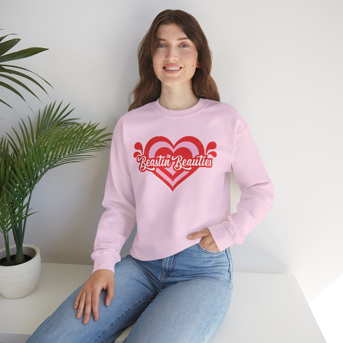 Retro Love Crewneck Sweatshirt