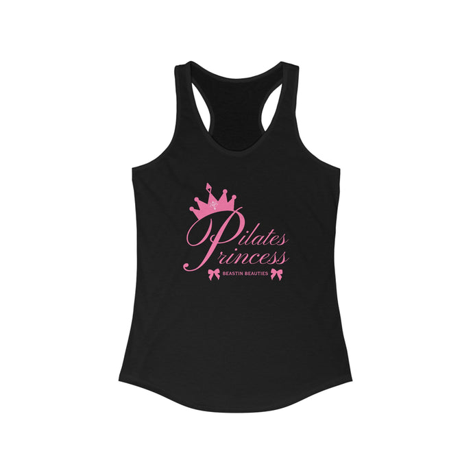 Pilates Princess Racerback Tank - Fitness Apparel, Workout Gear, Exercise Top, Gift for Pilates Lovers, Activewear
