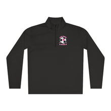Load image into Gallery viewer, Pink fluffy stars Unisex Quarter-Zip Pullover
